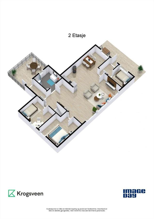 Ramsbu Utsikt Terasse Selvhushold Appartement *